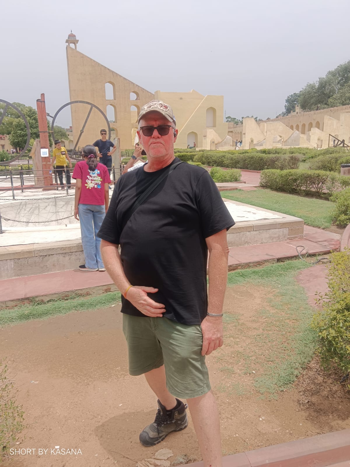 Tourist at Observatory in Jaipur